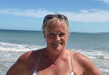 Diane a Hot Slutty Teacher at the Beach