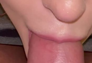 Close up blowjob