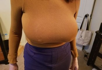 Sweater looks swollen